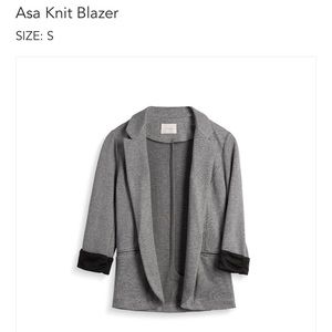 Skies Are Blue Asa Knit Blazer